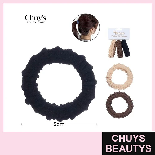 Colet Algodón Color Café 3 Pcs 5cm - Chuys Beautys | Chuys Beautys