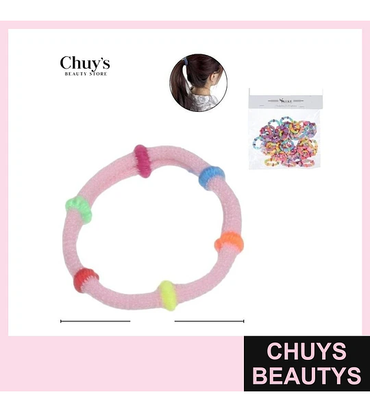Mini Colet Colorido 50 Pcs