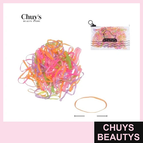 Elásticos de colores 700 Pcs - Chuys Beautys | Chuys Beautys