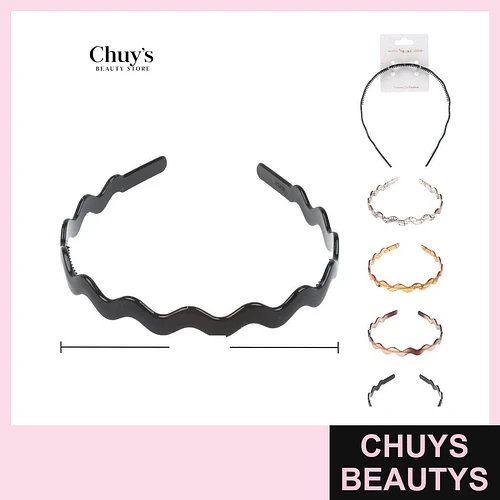 Cintillos de Plástico Ondulados - Chuys Beautys | Chuys Beautys