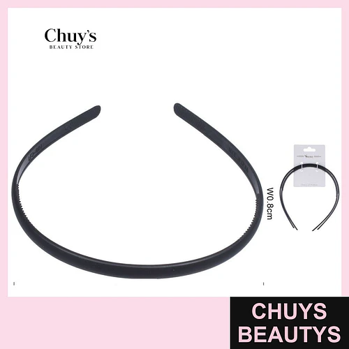 Cintillo plástico negro - Chuys Beautys | Chuys Beautys