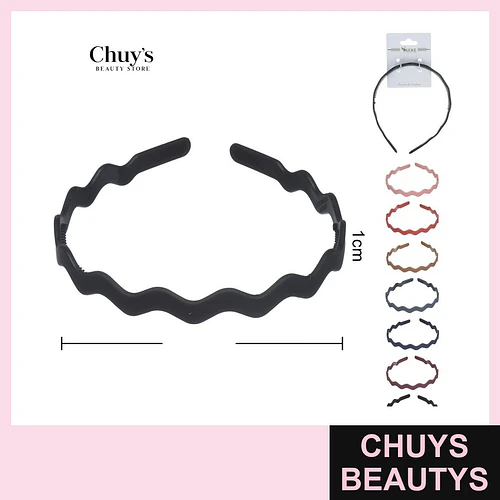 Cintillo Plástico Ondulado - Chuys Beautys | Chuys Beautys