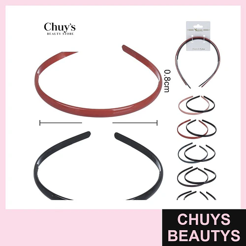 Cintillos Plásticos 2 Pcs - Chuys Beautys | Chuys Beautys