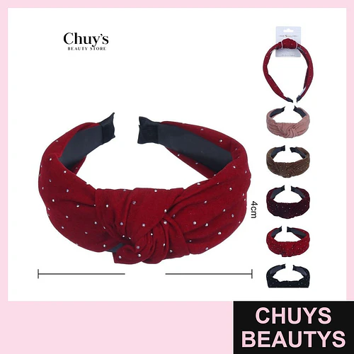 Cintillo Unicolor con Puntas Decorativas - Chuys Beautys | Chuys Beautys