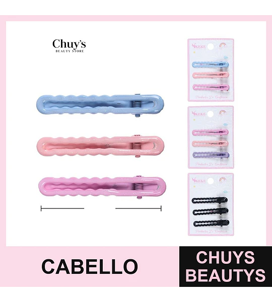Pinches Negros para Cabello