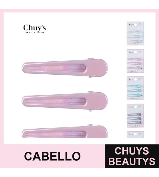 Pinches Unicolor para Cabello