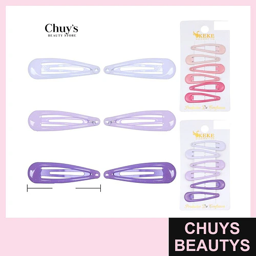 Pinches 6 Pcs 5cm - Chuys Beautys | Chuys Beautys