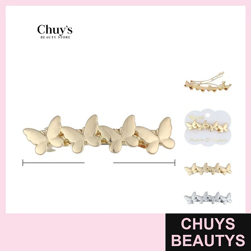 Pinches Dorados Mariposa - Chuys Beautys | Chuys Beautys