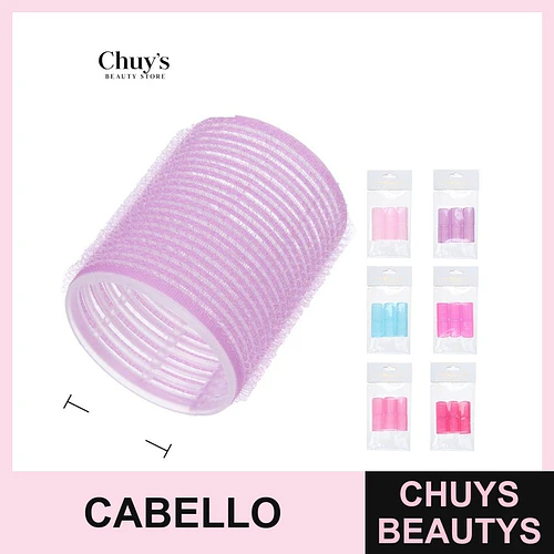 Rollo rizador de cabello 6 Pcs 5cm - Chuys Beautys | Chuys Beautys