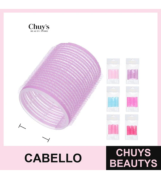 Rollo rizador de cabello 6 Pcs 5cm