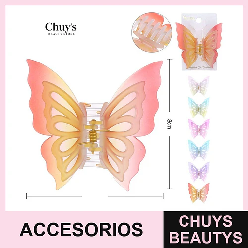 Pinza mariposa degradada - Chuys Beautys | Chuys Beautys