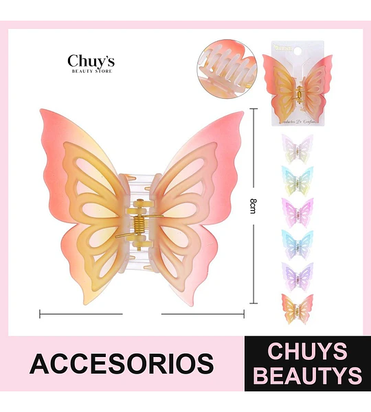 Pinza mariposa degradada
