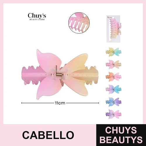 Pinza para cabello mariposa - Chuys Beautys | Chuys Beautys
