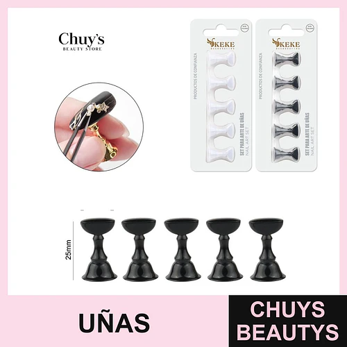 Set de Soportes para Uñas 5Pcs - Chuys Beautys | Chuys Beautys