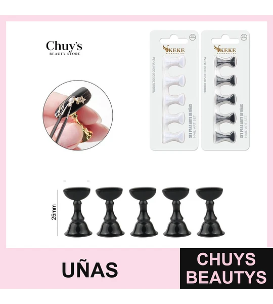Set de Soportes para Uñas 5Pcs
