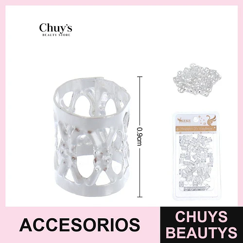 Accesorios para trenzas 60 piezas - Chuys Beautys | Chuys Beautys
