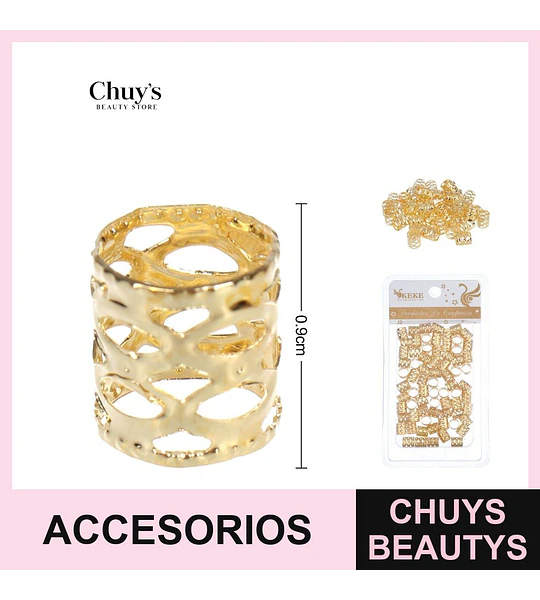 Accesorios para trenzas 60 Pcs