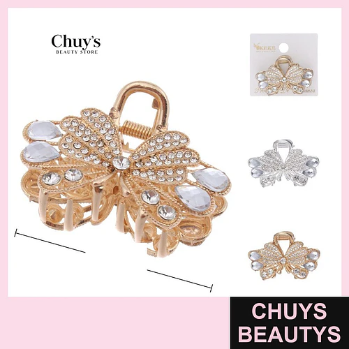Ganchetas de Brillos/Piedrería - Chuys Beautys | Chuys Beautys