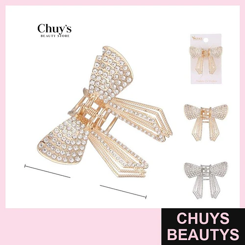 Ganchetas con Brillos Mariposas - Chuys Beautys | Chuys Beautys