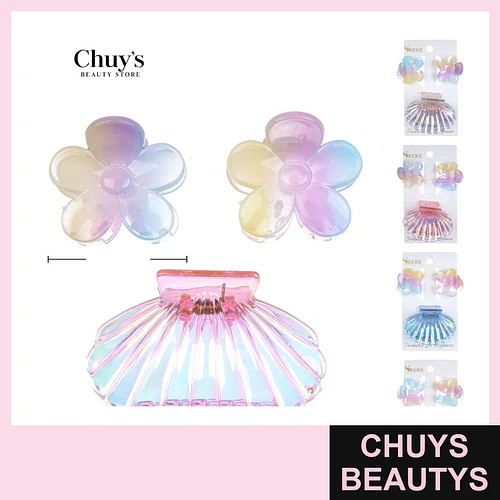 Mini Ganchetas Coloridas - Chuys Beautys | Chuys Beautys