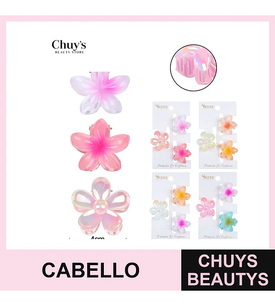 Ganchos para el cabello hawaianos
