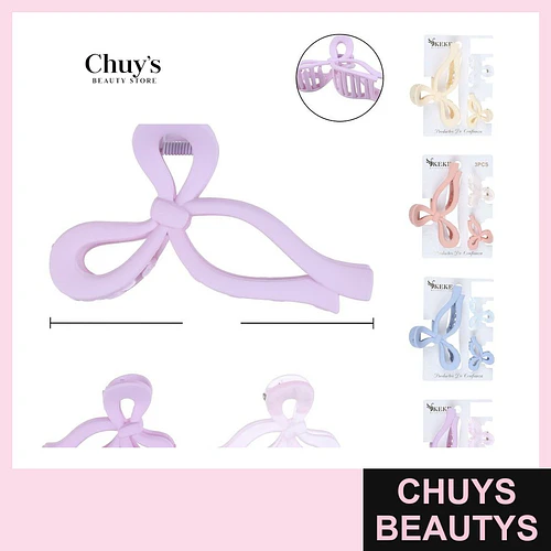 Set 3 Gancheras Grandes - Chuys Beautys | Chuys Beautys