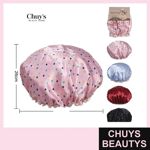 Gorro de Ducha Doble Capa Estampados 26*28cm - Chuys Beautys | Chuys Beautys