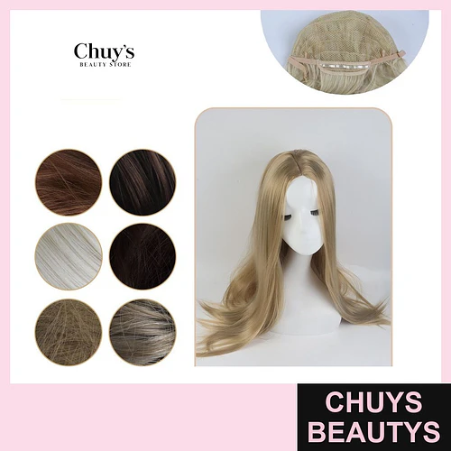 Peluca Blanca Larga - Chuys Beautys | Chuys Beautys
