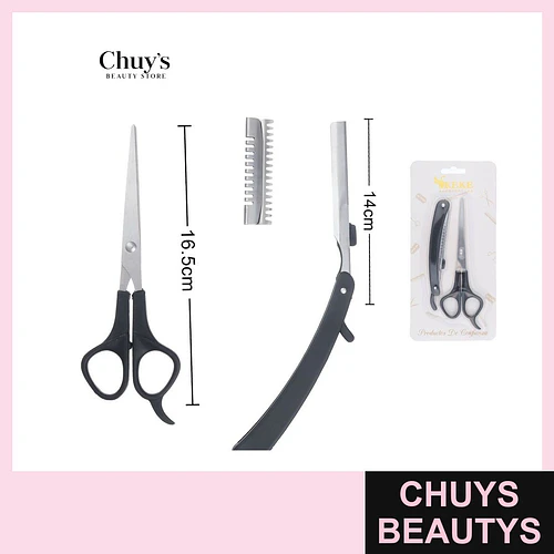 Set de Tijera y Perfilador 2Pcs - Chuys Beautys | Chuys Beautys