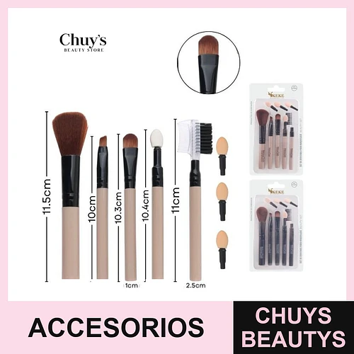 Brochas para Maquillaje - Chuys Beautys | Chuys Beautys