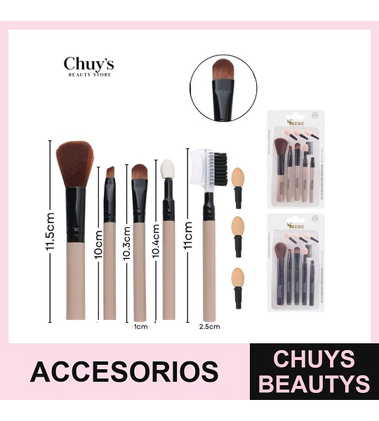 Brochas para Maquillaje