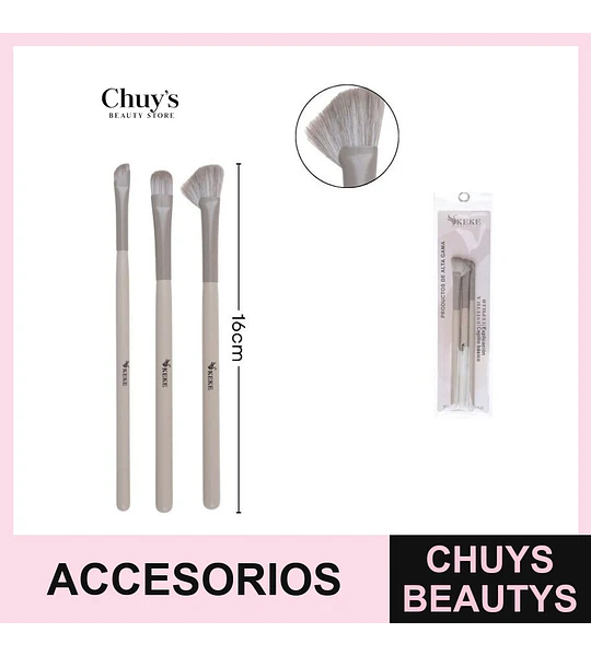 Set de Brochas para Maquillaje