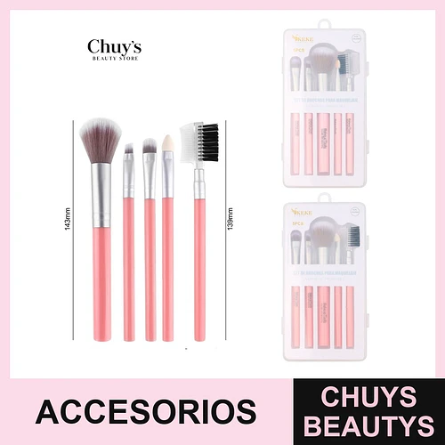 Set de brochas para maquillaje - Chuys Beautys | Chuys Beautys
