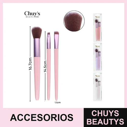 Brochas para Maquillaje - Chuys Beautys | Chuys Beautys
