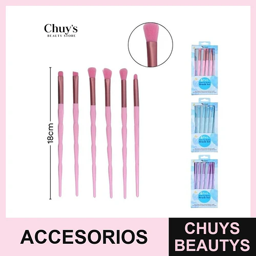 Set de Brochas para Maquillaje - Chuys Beautys | Chuys Beautys