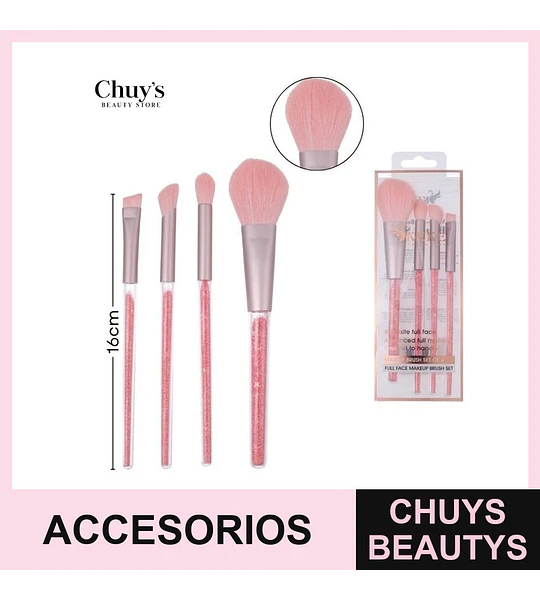 Set de Brochas para Maquillaje