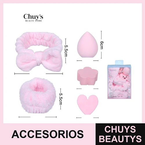 Esponjas de Maquillaje 4 Pcs - Chuys Beautys | Chuys Beautys