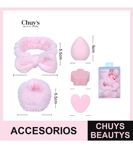 Esponjas de Maquillaje 4 Pcs