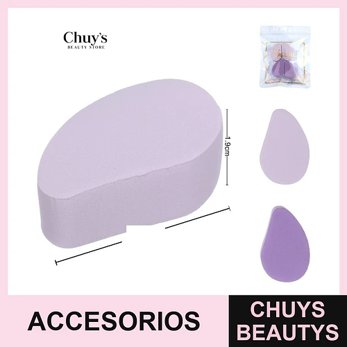Esponjas de Maquillaje - Chuys Beautys | Chuys Beautys