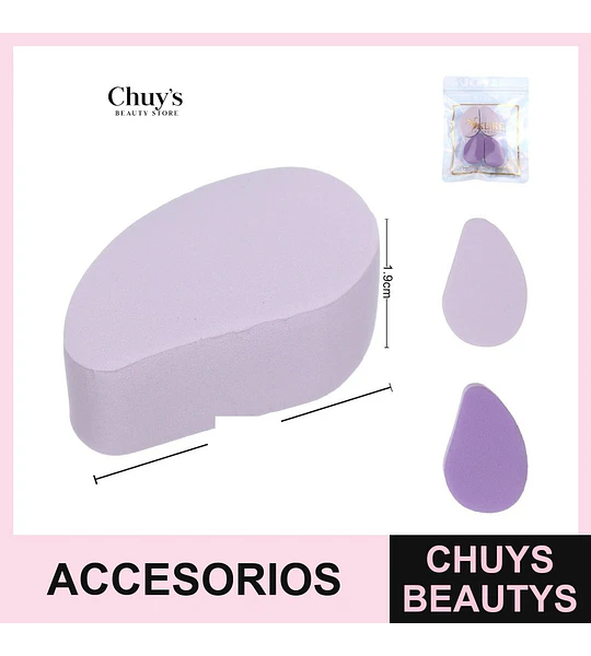 Esponjas de Maquillaje