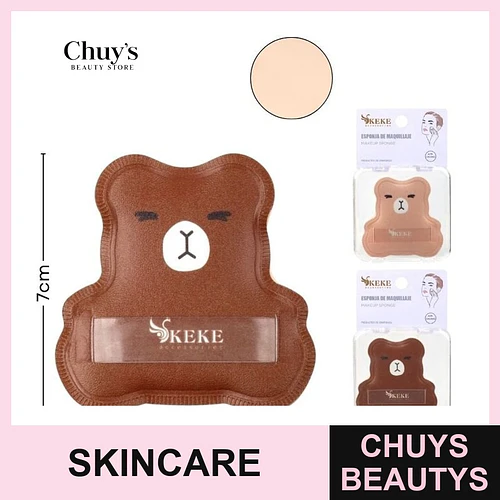 Esponja Facial Forma Oso - Chuys Beautys | Chuys Beautys