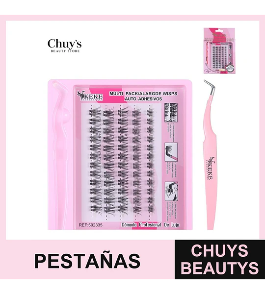 Pestañas por Punto Multi Pack