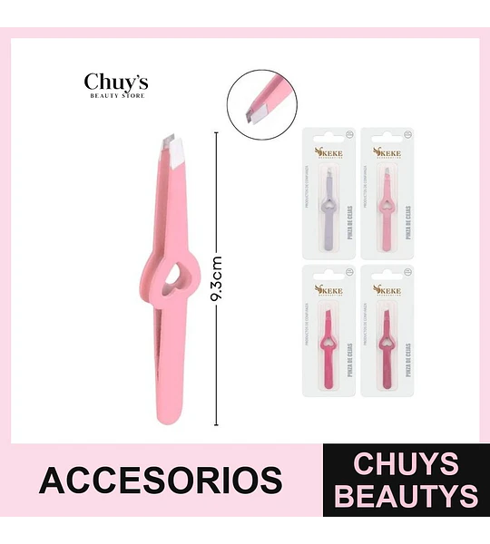 Pinzas acero inoxidable 93*1,2 mm
