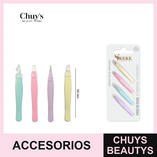 Pinzas de acero inoxidable 50*5 mm - Chuys Beautys | Chuys Beautys