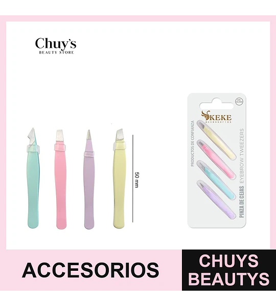 Pinzas de acero inoxidable 50*5 mm