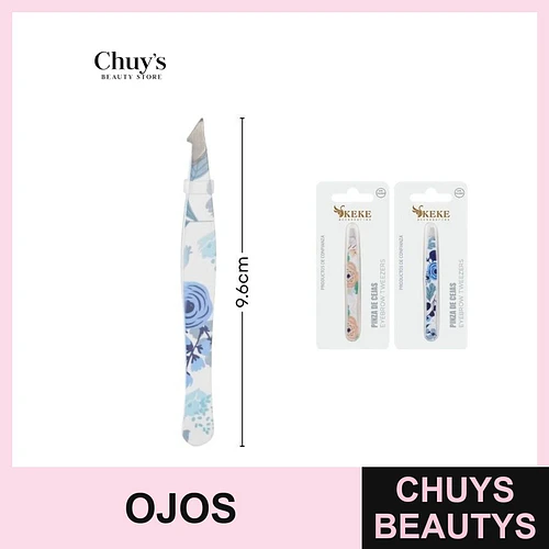 Pinza de cejas acero inoxidable 96*10mm - Chuys Beautys | Chuys Beautys