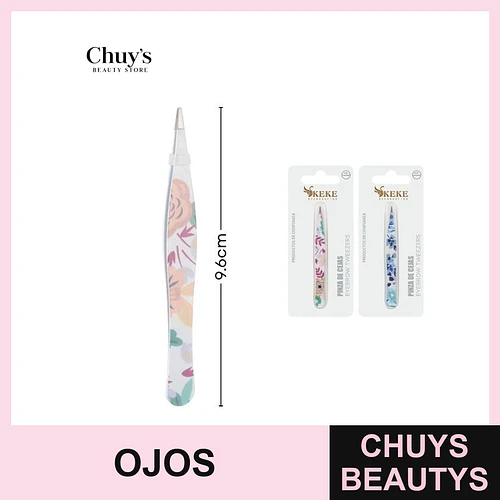 Pinza de cejas acero inoxidable 96*10mm - Chuys Beautys | Chuys Beautys