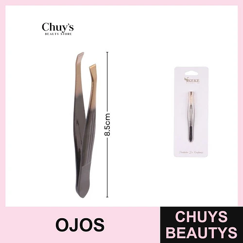 Pinzas para cejas acero inoxidable 8,8cm - Chuys Beautys | Chuys Beautys