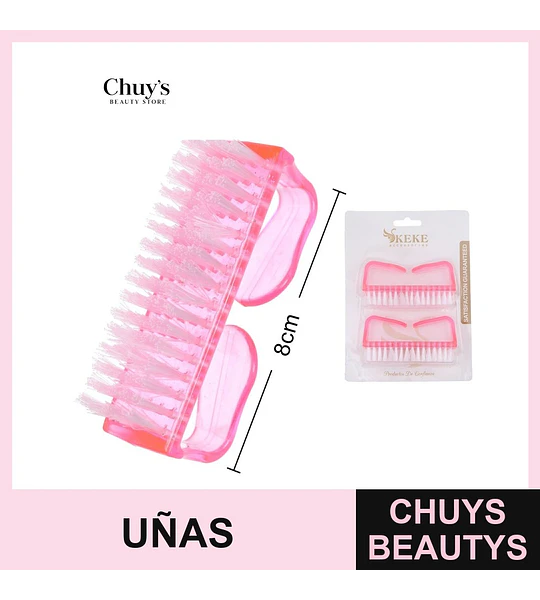 Set de Cepillos para Uñas 2 Pcs 8cm