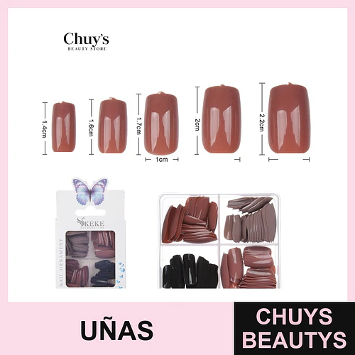 Uñas Postizas con Diseños para Manicure - Chuys Beautys | Chuys Beautys